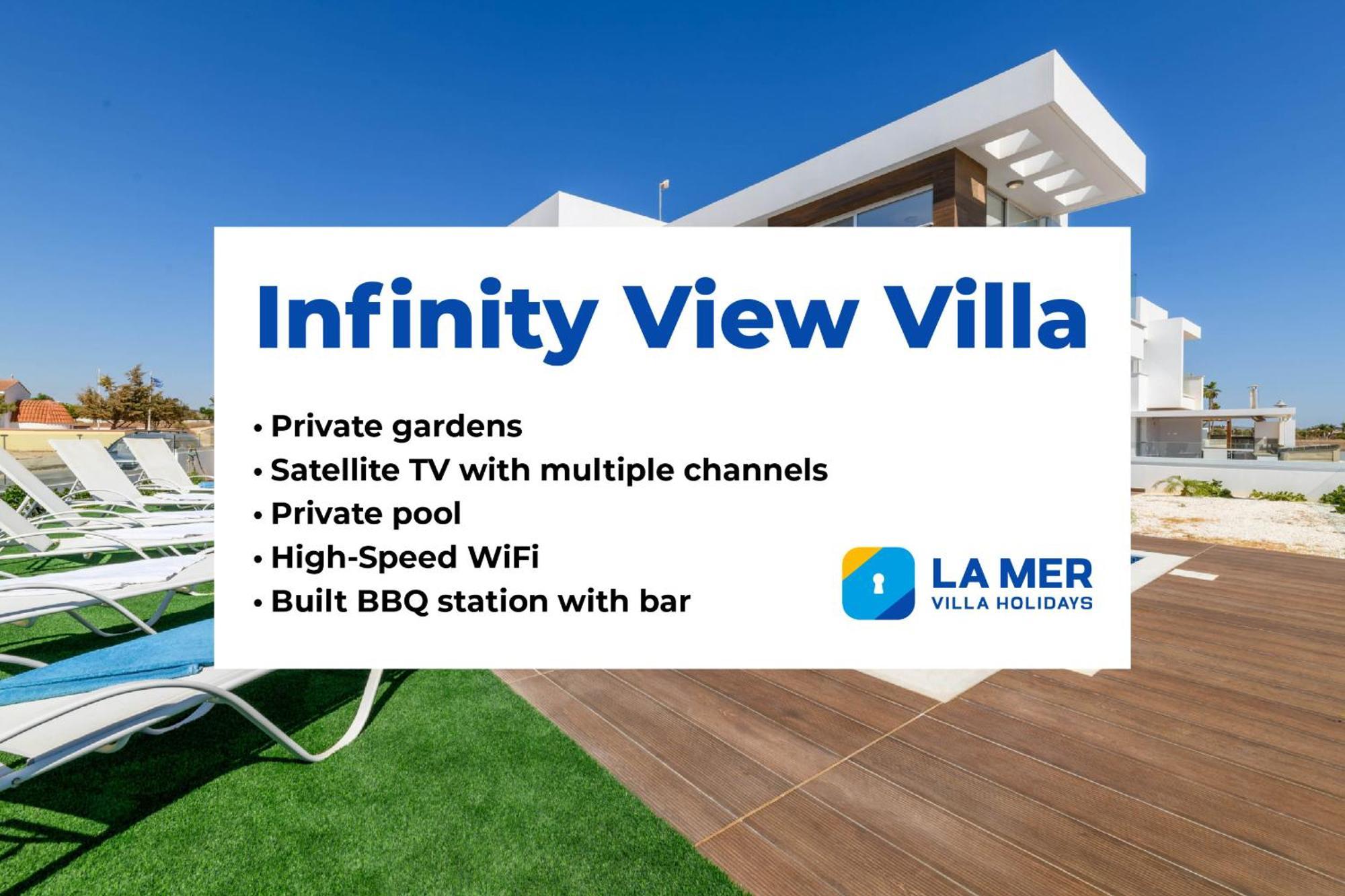 Infinity View Villa Ayia Napa Eksteriør billede